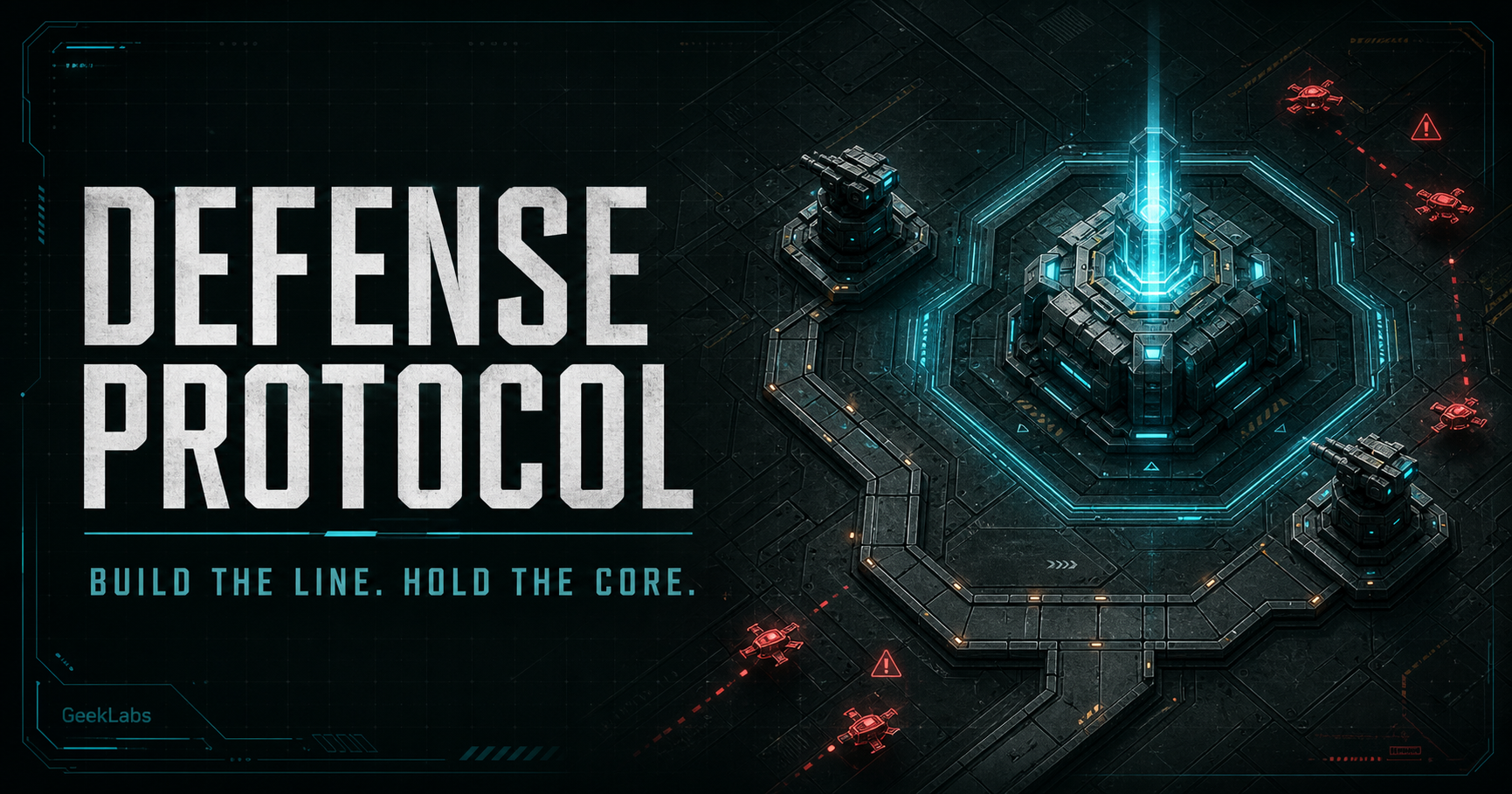 Defense Protocol command core under attack